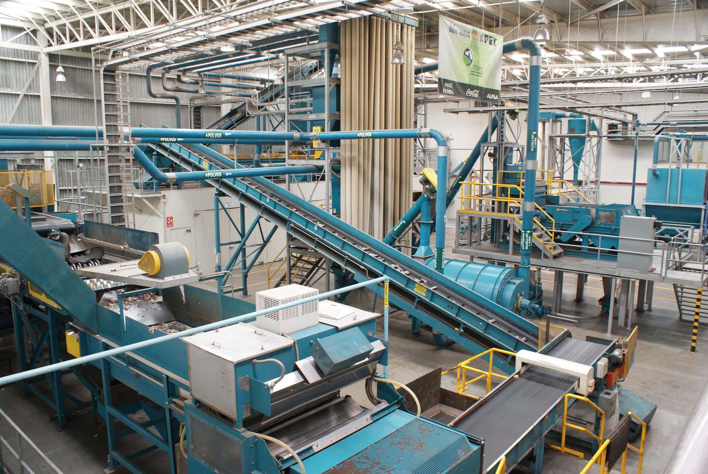 PET recycling plant Toluca Mexico