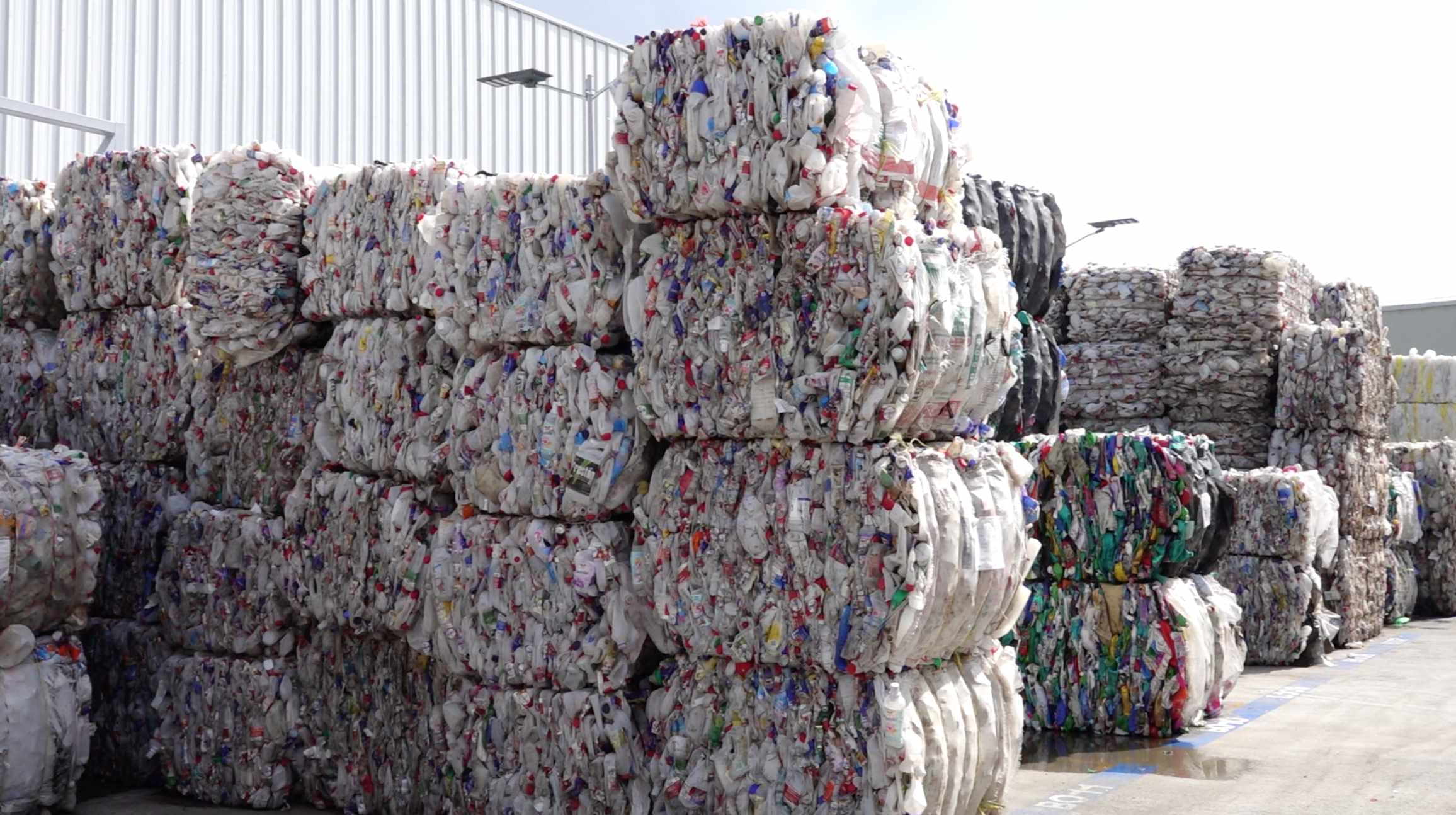 Recycling input material of ALPLA