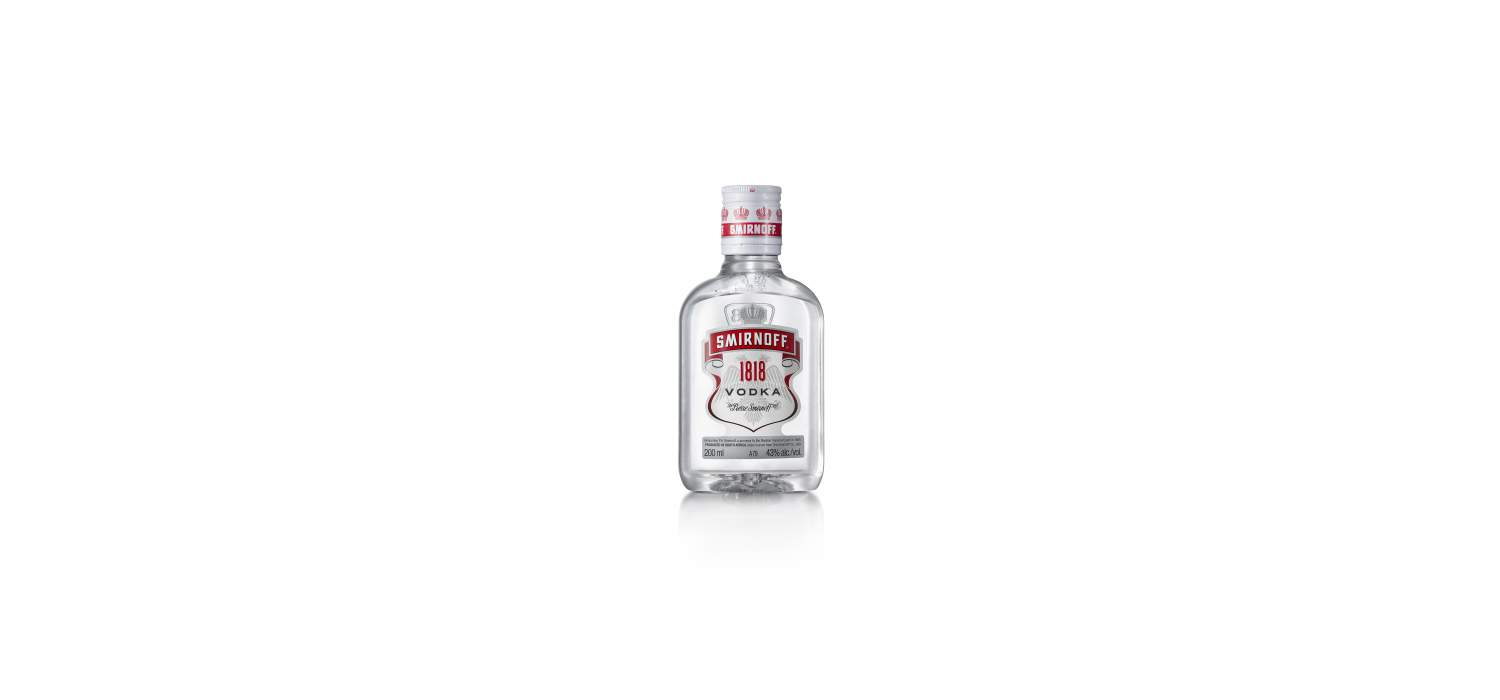 smirnoff PET bottle 